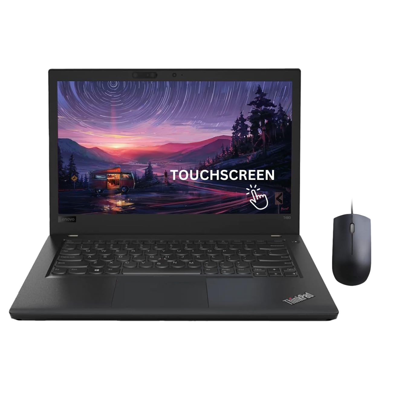 Refurbished Lenovo ThinkPad | 8th Gen Intel Core i5 | 16GB RAM | 512GB SSD | 14" Touchscreen | Windows 11